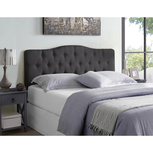 Cecilia Button Tufted Upholstered Headboard Height Adjustable Headboards Bed Backboard Premium Padded Fabric Headboard On Sale Bed Bath Beyond 36193653