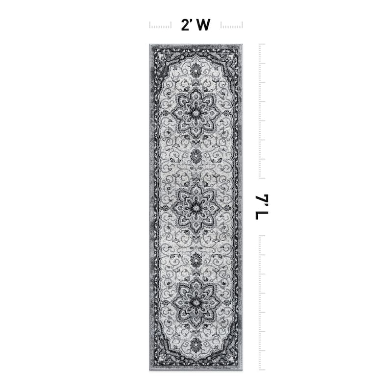 Traditional Medallion Area Rug
