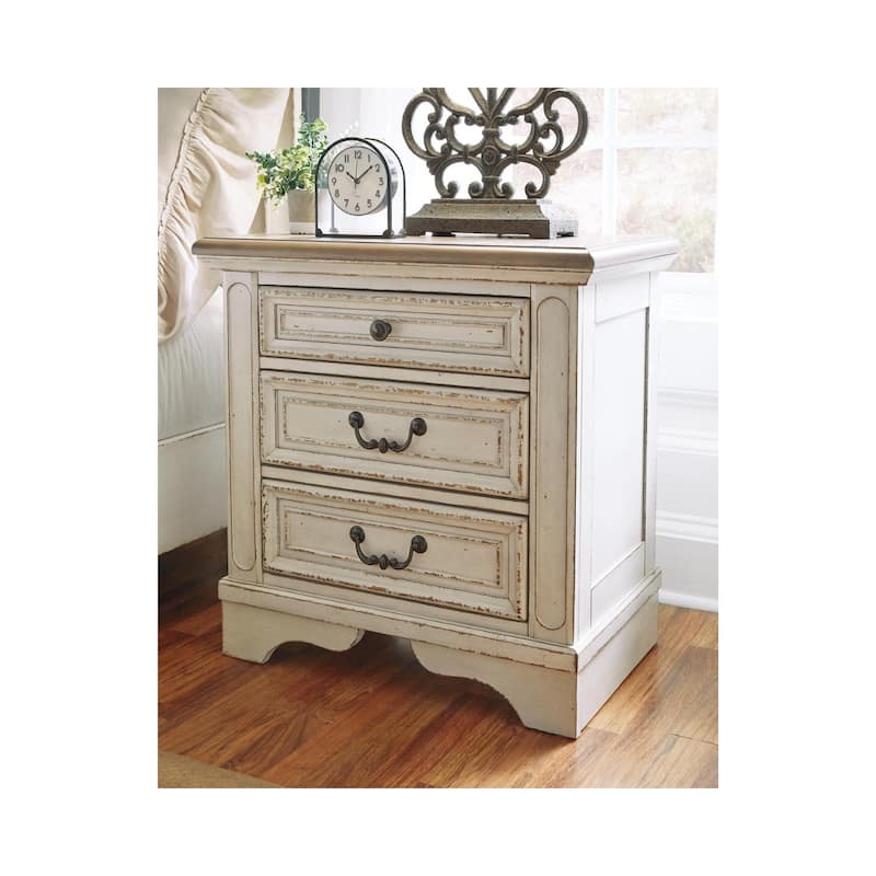 Signature Design by Ashley Realyn Three Drawer Nightstand