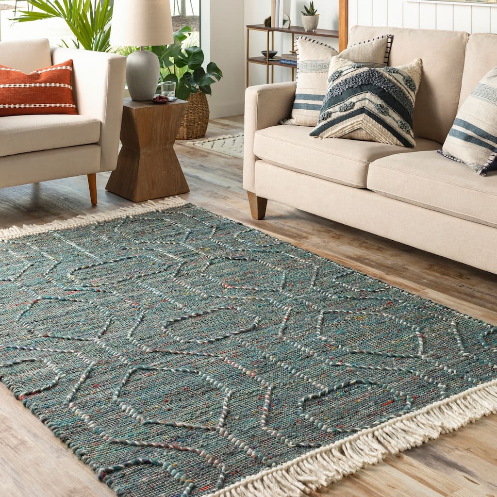 Livabliss Molly Handmade Cottage Boho Area Rug