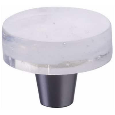 Schaub and Company 211064-TW Fused Glass 1-1/2" Round Flat Disk