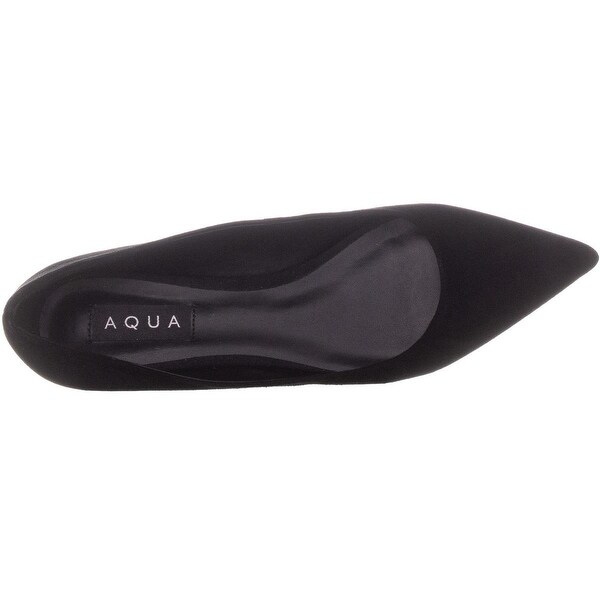 aqua ballet flats