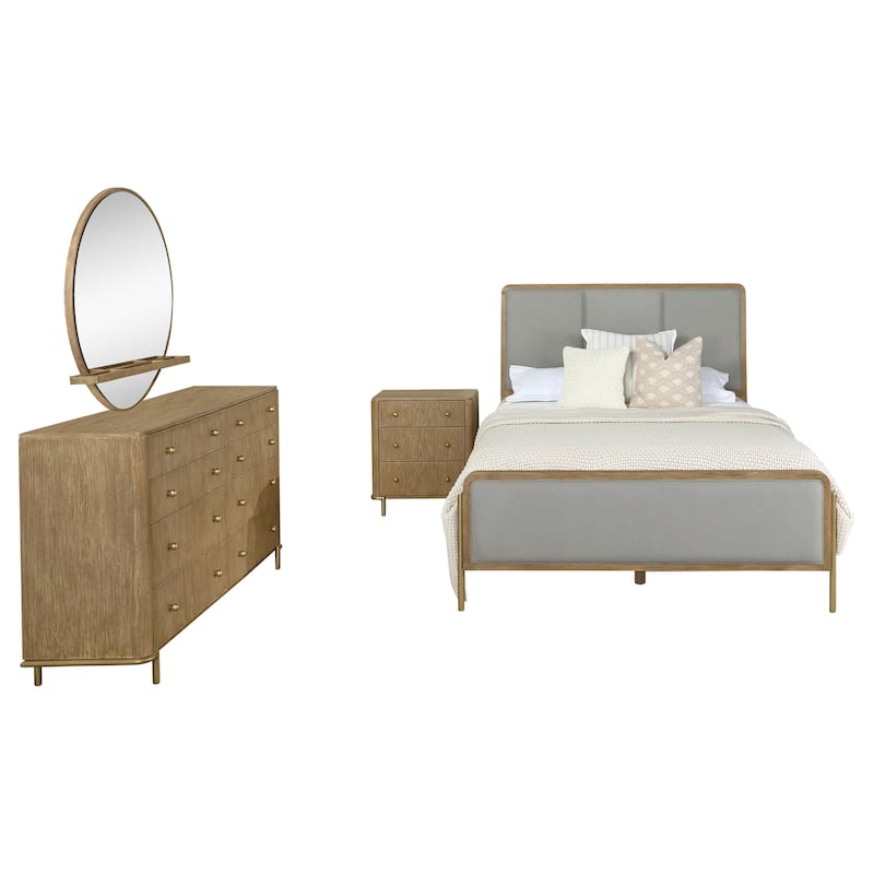 Arini 5-Piece Upholstered Panel Bedroom Set