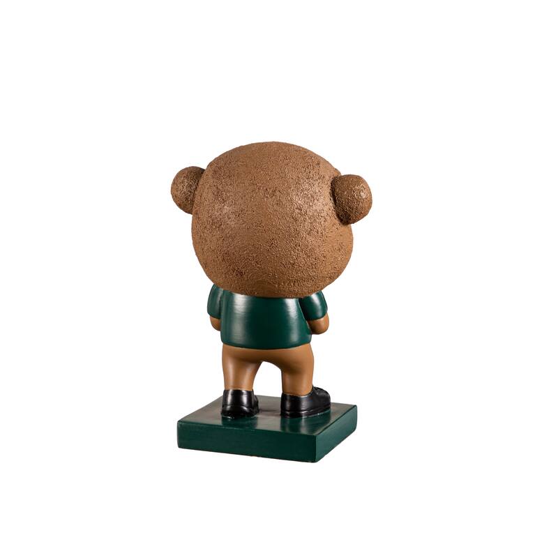 NCAA Team Lil Big Head Resin Indoor/Outdoor Garden Desk Statue