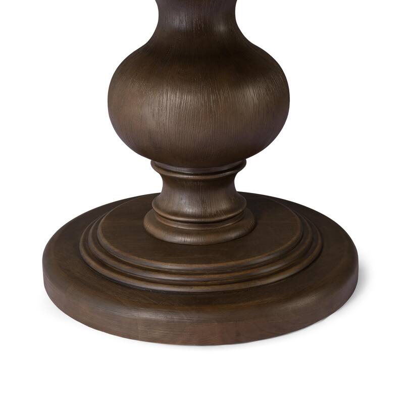 Maven Lane Zola Wooden Dining Table in Brown Finish - N/A