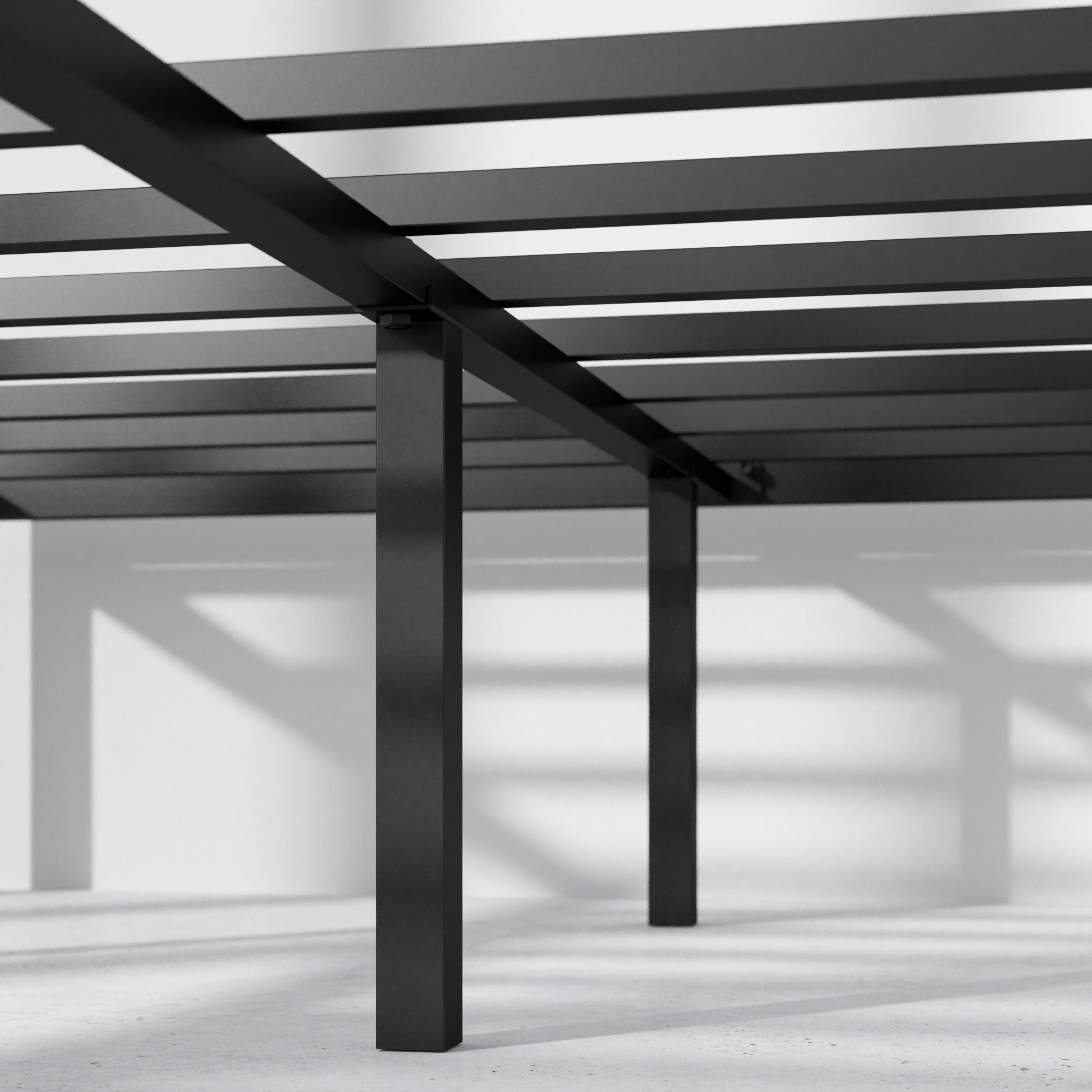 Zinus 16 inch outlet platform bed frame