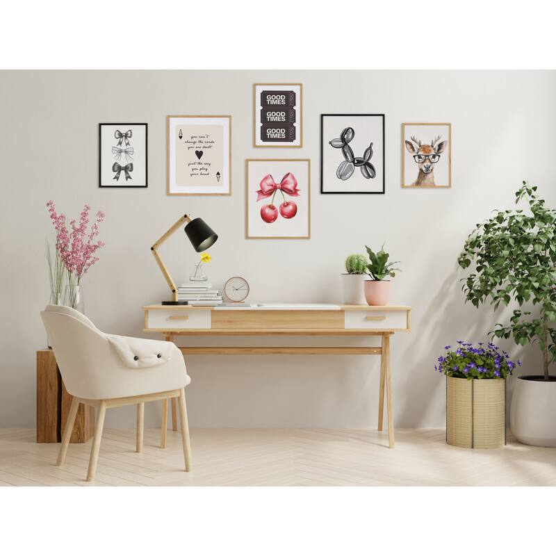 Kate and Laurel Gallery Retro Positive Quote