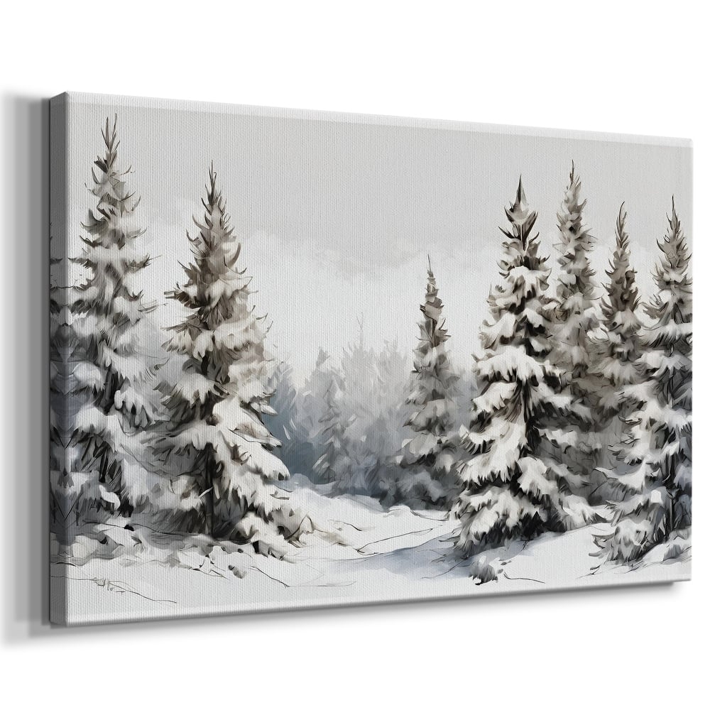 Vintage Landscape -CXCIII -Gallery Wrapped Canvas
