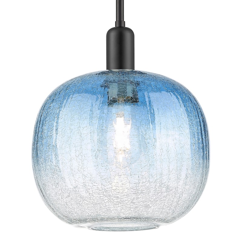 Innovations Lighting 716-1S-G481-10SB Brookhaven Sphere 10" Wide Mini - Matte Black