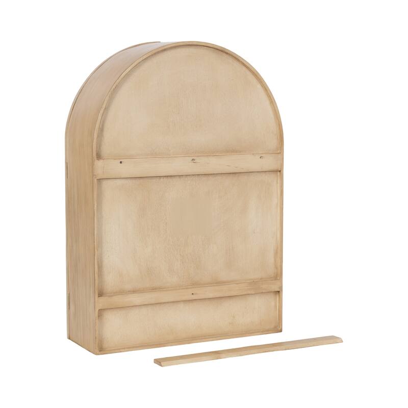 Kate and Laurel Arcott Arch Wall Cabinet