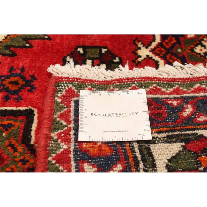 ECARPETGALLERY Hand-knotted Anadol Red Wool Rug - 5'1 x 6'11