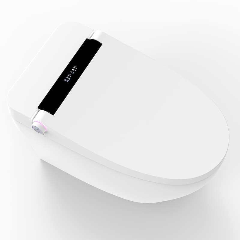 Pacific Smart Toilet- 1.28 GPF Water-Efficient Elongated - N/A