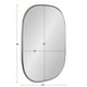 preview thumbnail 79 of 92, Kate and Laurel Caskill Capsule Framed Wall Mirror