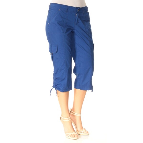 curvy fit capri pants