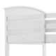preview thumbnail 8 of 13, Furniture of America Giorgos 2-Piece White Solid Wood Twin over Twin Bunk Bed and Dresser Kids Bedroom Set