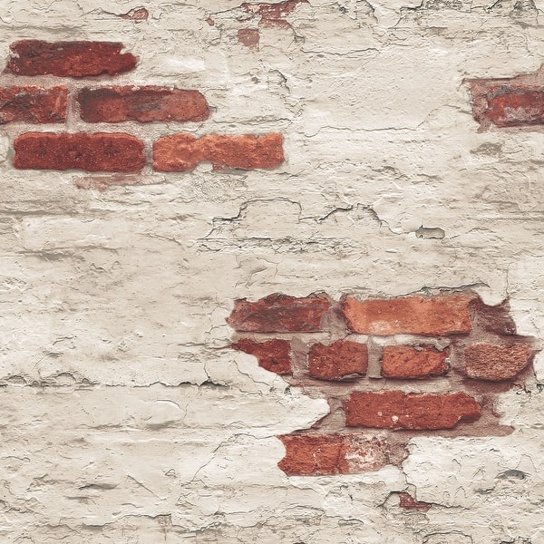 distressed brick effect wallpaper