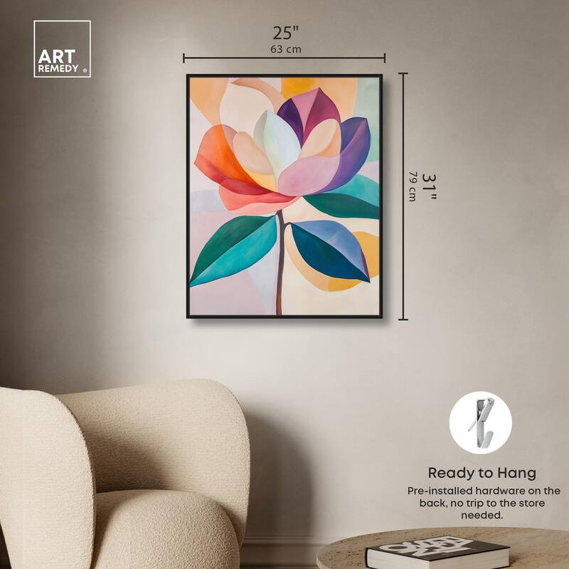 Magnolia in Color I Canvas by Art Remedy