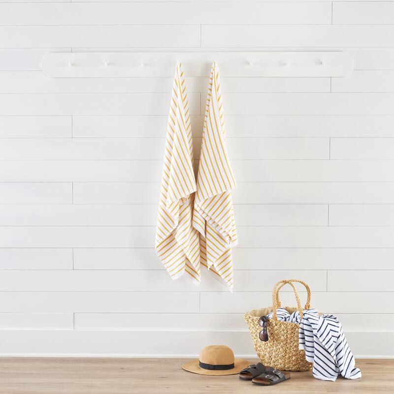 Becky Cameron Ultra Soft Plush Cotton Cabana Towels