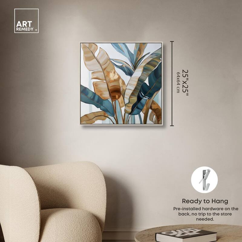 Paradise Fronds II Canvas by Art Remedy