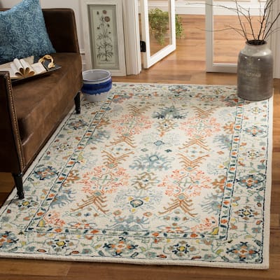 SAFAVIEH Handmade Aspen Oma Boho Tribal Wool Rug