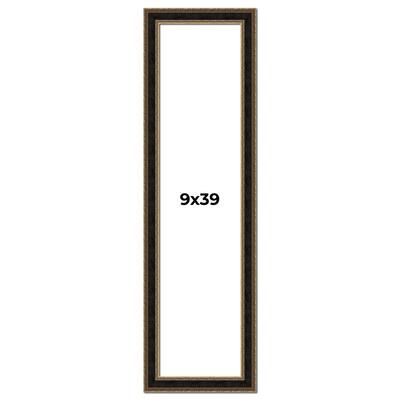 9x39 Frame Gold Antique Vintage Sold Wood Picture Frame | 1.75 Inch