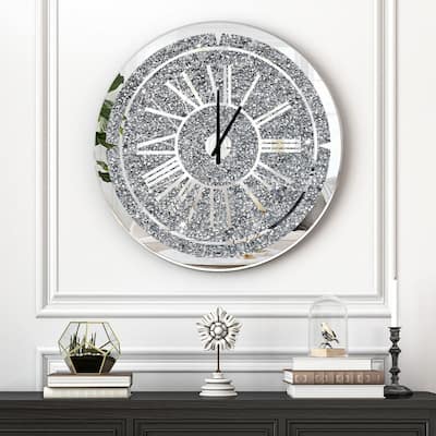 Diamond Crystal Wall Clock