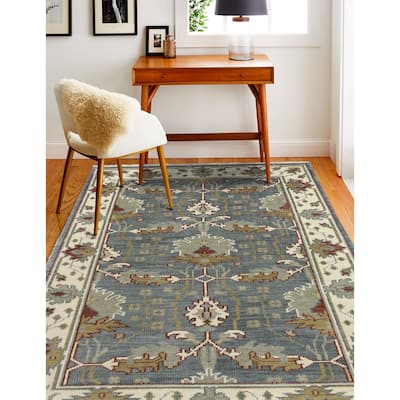 Bashian Payton Slate Transitional Area Rug
