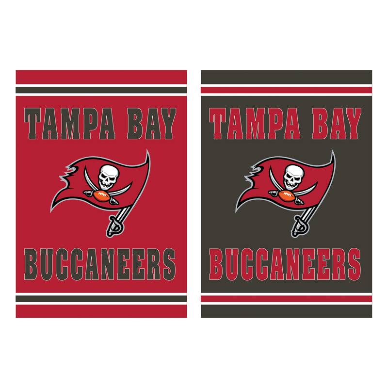Embossed Suede Flag, Garden Size, Tampa Bay Buccaneers