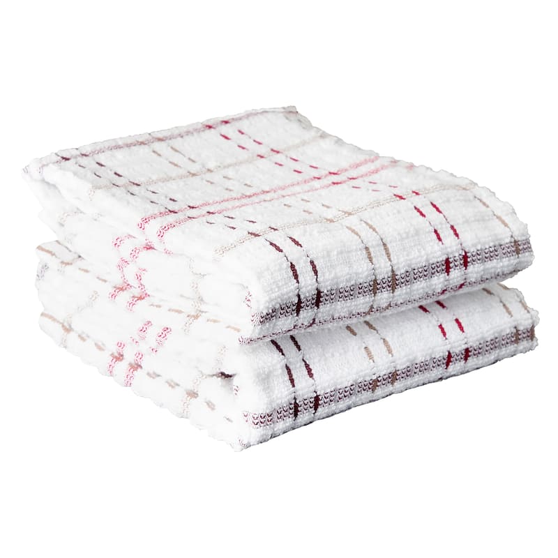 RITZ Royale Check Cotton Kitchen Towels (Set of 2)