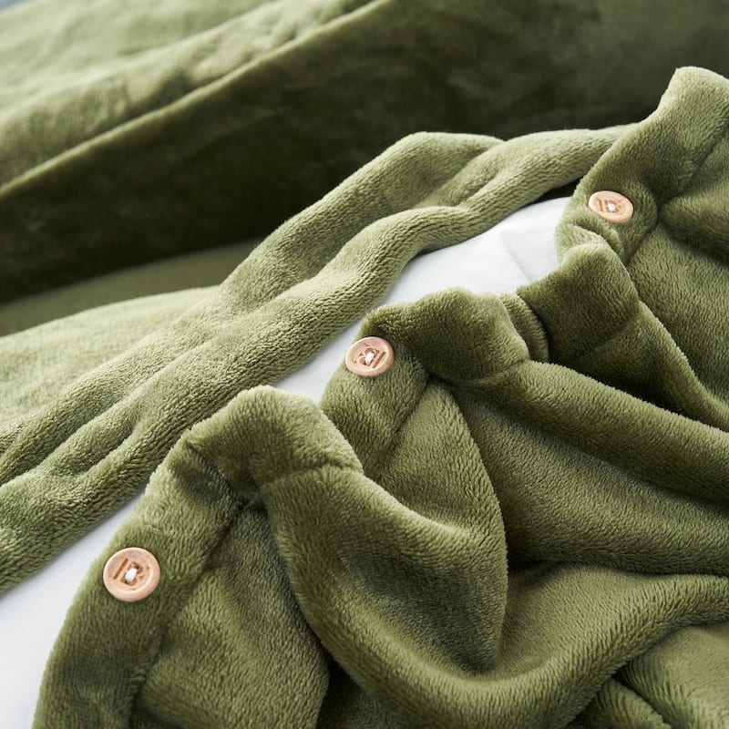 Thicker Than Thick® - Coma Inducer® Oversized Comforter with Cover - Winter Moss