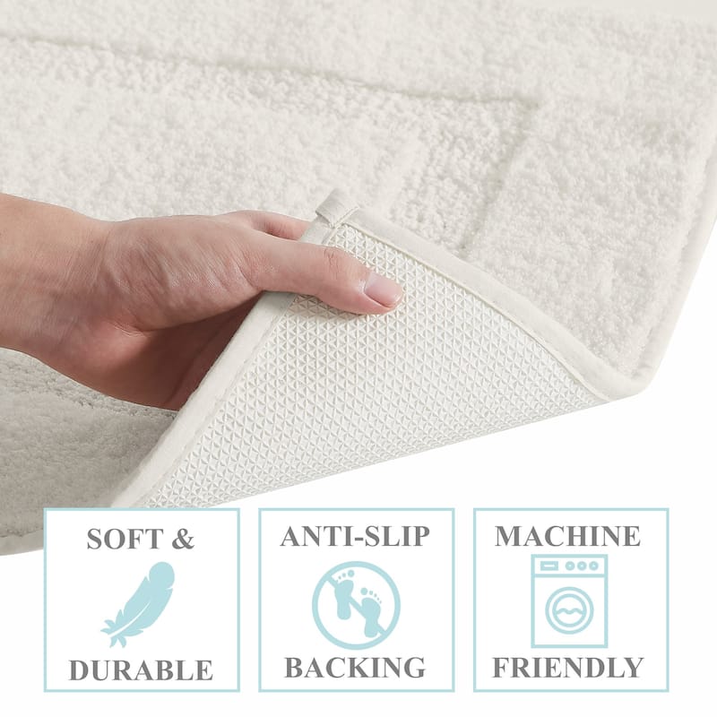Truly Soft Cloud Set of 2 Bath Rug