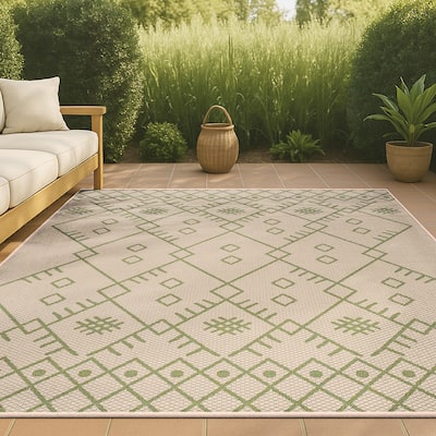JONATHAN Y Zolak Moroccan Indoor/Outdoor Area Rug