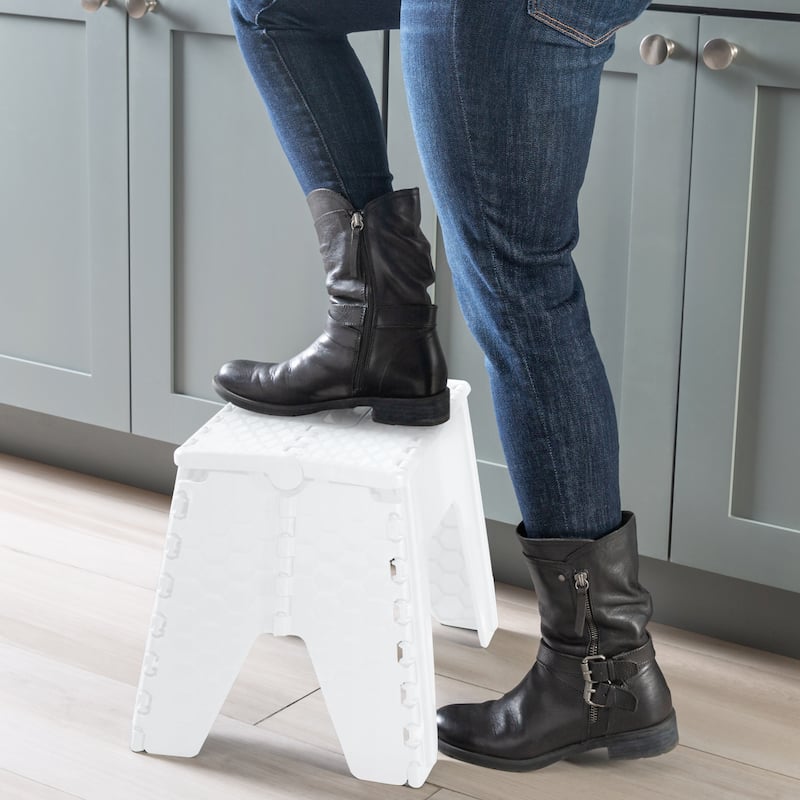 Simplify 2 Pack 12" Folding Step Stool - 13.75"x 9"x 12"