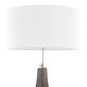 preview thumbnail 24 of 43, The Gray Barn Brevet Contemporary Tripod Floor Lamp with Fabric Shade