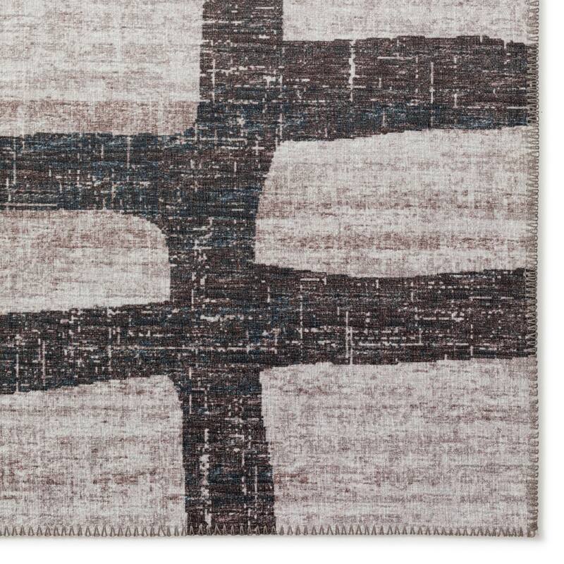 Indoor/ Outdoor Addison Yuma Modern Cobblestone Washable Area Rug