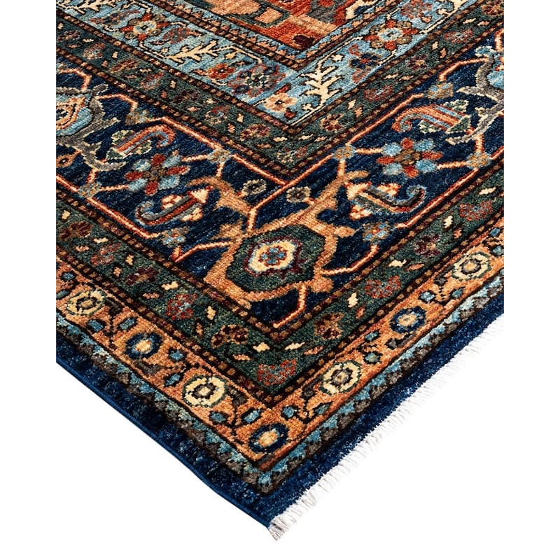 Serapi One-of-a-Kind Hand-Knotted Area Rug - Orange, 8' 2" x 9' 6" - 8' 2" x 9' 6"