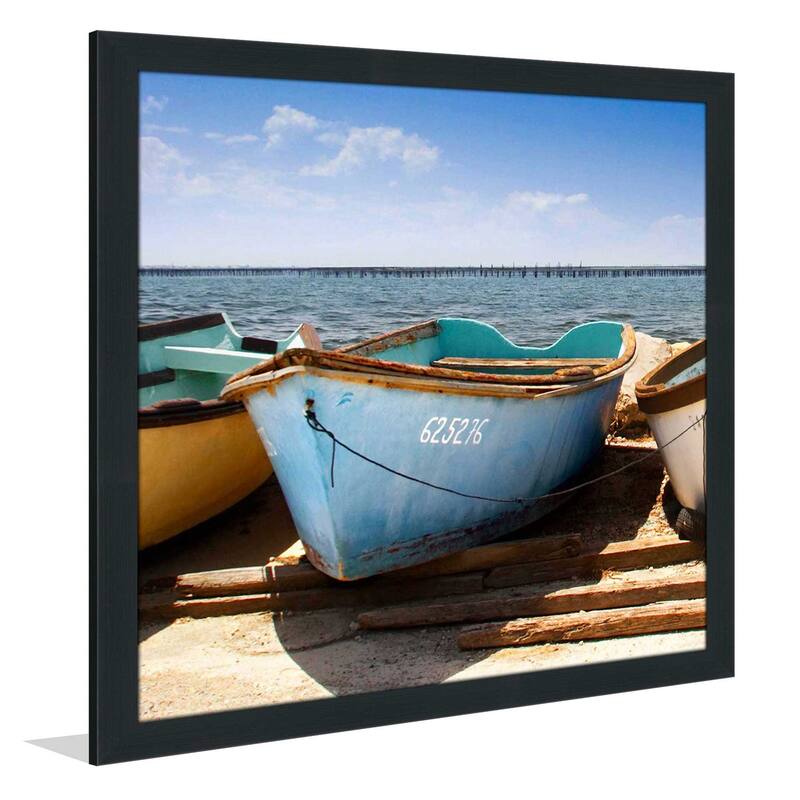 "Breakwater Boats" by Danita Delimont I Print on Acrylic