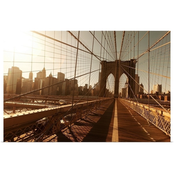 "Brooklyn Bridge." Poster Print