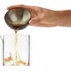 preview thumbnail 5 of 4, Rabbit 2 in 1 Strainer and Jigger Black - 4.7" x 7" x 2.5"
