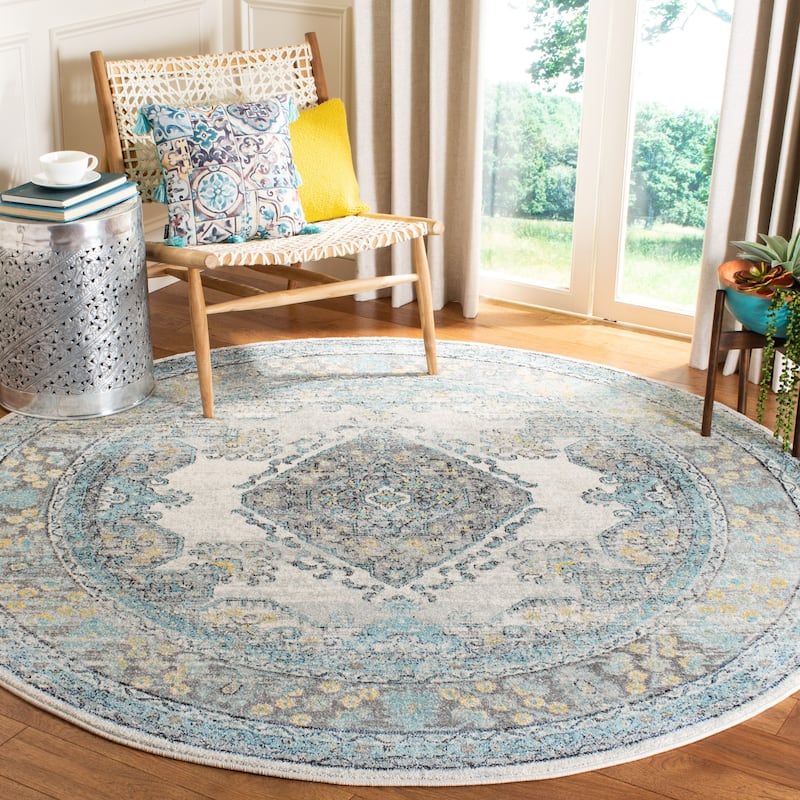 SAFAVIEH, Evoke Seniha Vintage Boho Medallion Rug