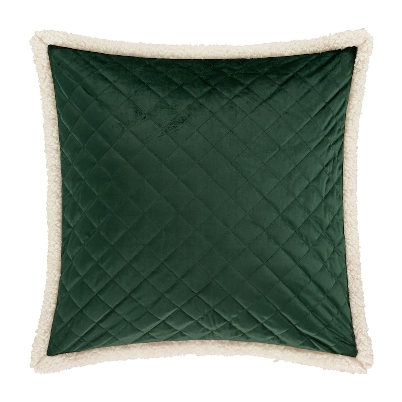 J. Queen New York Casey Sherpa Euro Quilted Sham