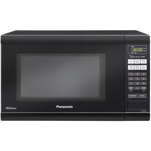 Shop Panasonic Nn Sn651 21 Inch Wide 1 2 Cu Ft 1200 Watt Countertop Microwave Overstock 23045778