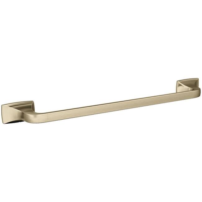 Amerock Highland Ridge 18" Towel Bar - Golden Champagne