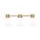 Option Brushed Brass / Gloss White