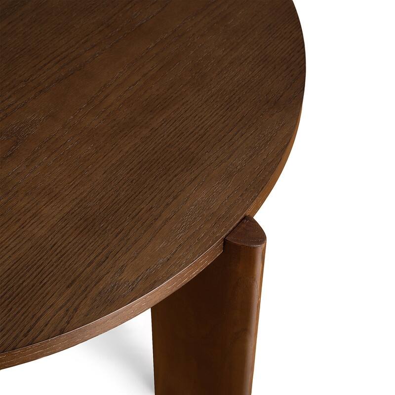 Wood Round Coffee Table