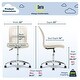 preview thumbnail 46 of 51, Serta Essentials Ergonomic Armless Task Chair