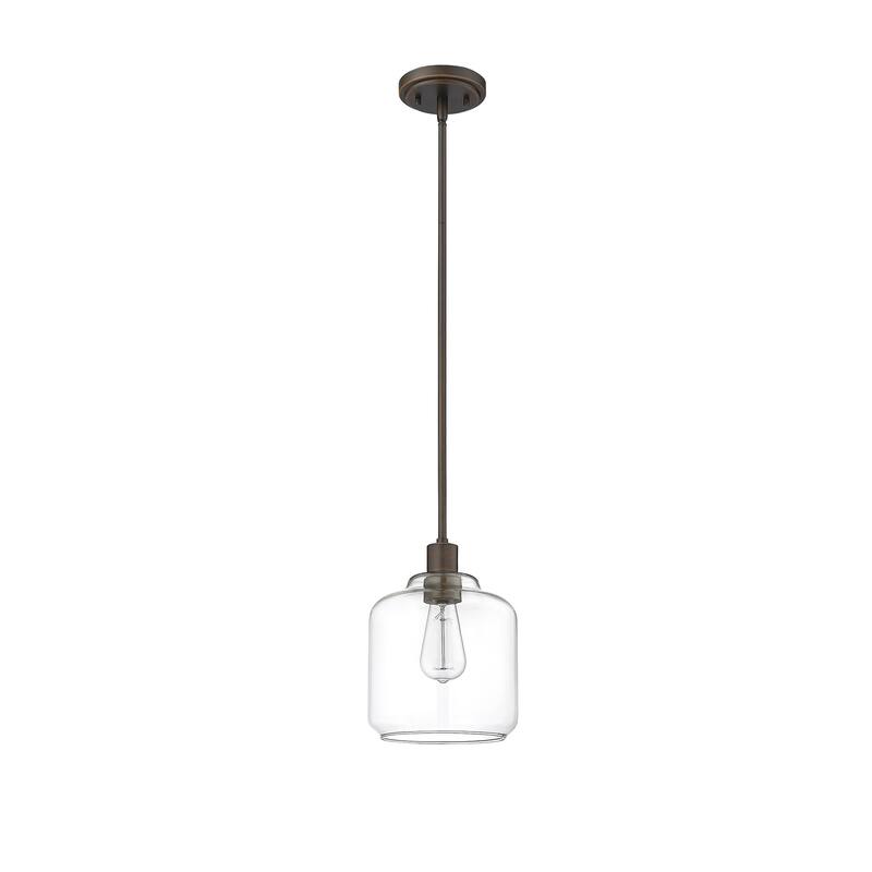 Millennium Lighting Asheville 1 Light Mini-Pendant Fixture with Clear Glass Shades