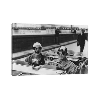iCanvas "Couple In Mg (Florence, Italy 1951)" by Ruth Orkin Canvas Print