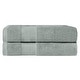 preview thumbnail 13 of 59, Blue Nile Mills Turkish Cotton Heavyweight Bath Sheet Set of 2 Olive Green