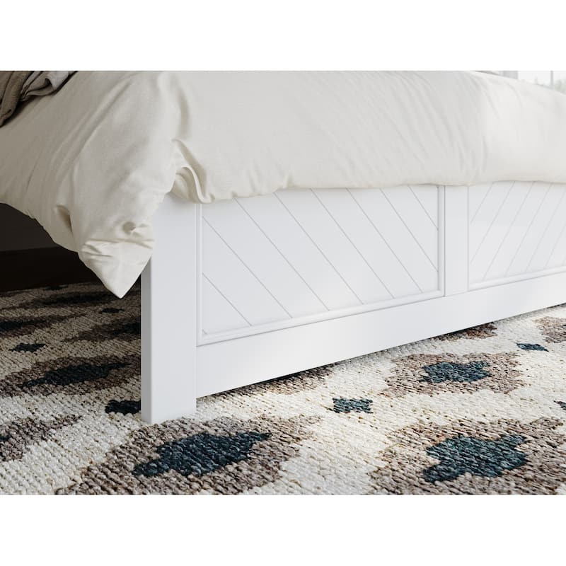 Canyon Platform Bed with Matching Headboard and Footboard